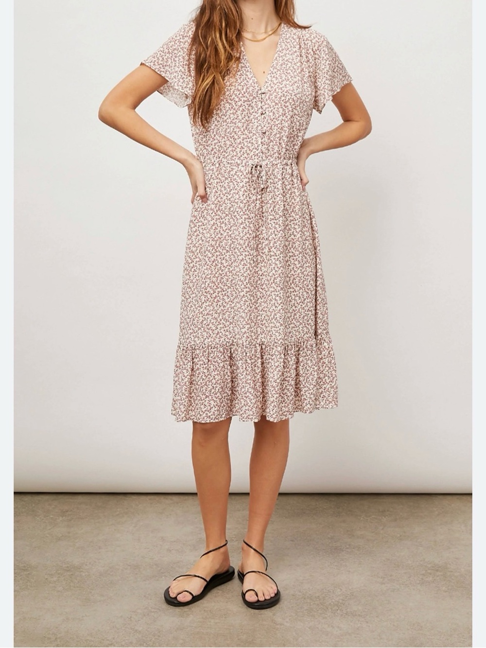 Rails Pink Floral Kiki Garden Party Dress